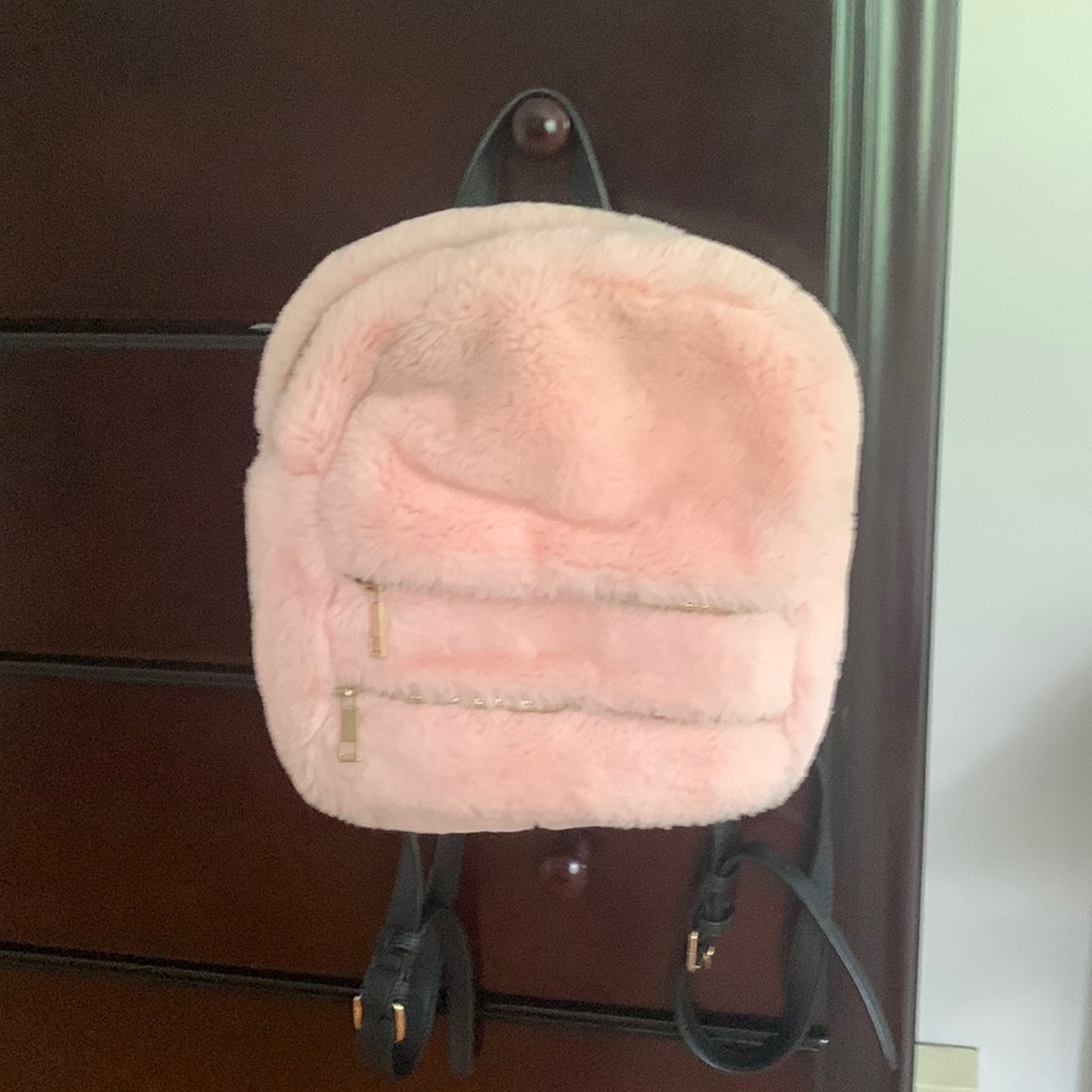 Mini Forever 21 Fluffy Backpack - image 1
